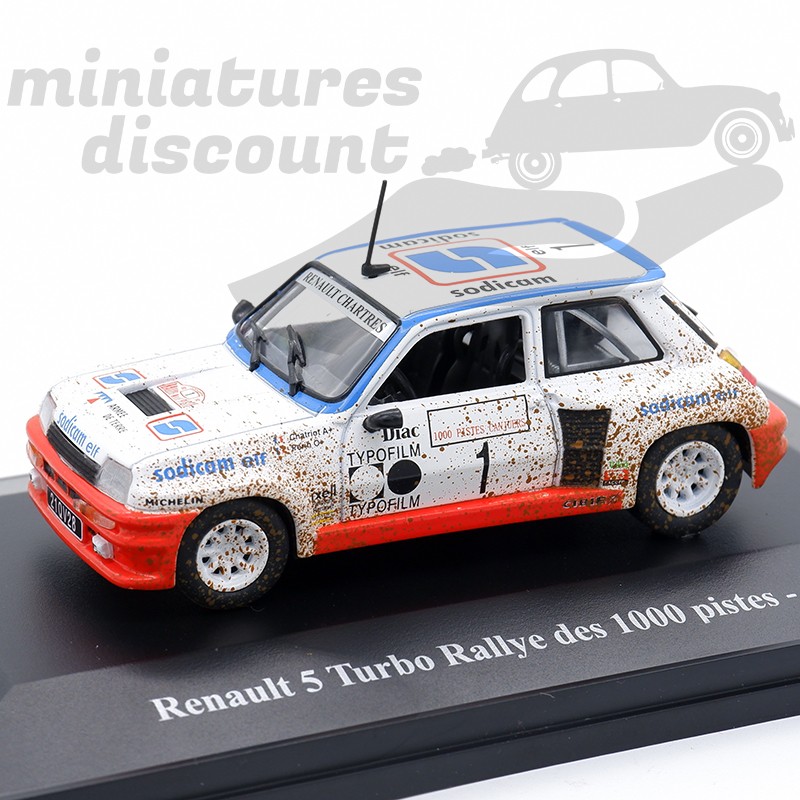 RENAULT 5 TURBO (BLANC) - 1/43ème sous blister