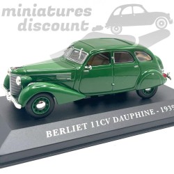 BERLIET 11CV DAUPHINE DE 1939 (VERT) - 1/43ème en boite