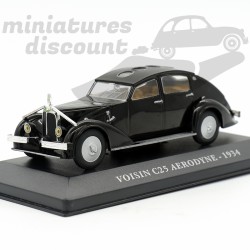 VOISIN C25 AERODYNE 1934 (NOIR) - 1/43ème en boite