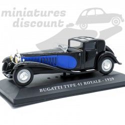 BUGATTI TYPE 41 ROYALE (NOIR) - 1/43ème en boite