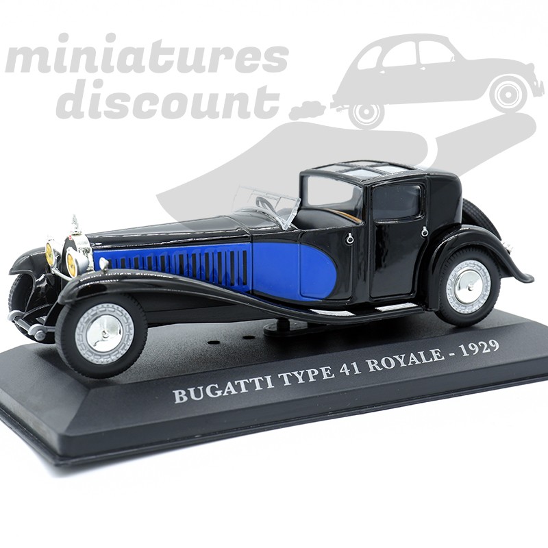 BUGATTI TYPE 41 ROYALE (NOIR) - 1/43ème en boite