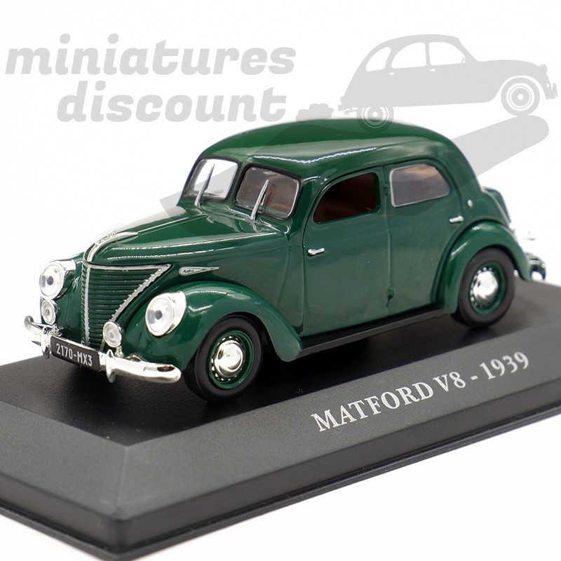 MATFORD V8 DE 1939 (VERT FONCÉ) - 1/43ème en boite