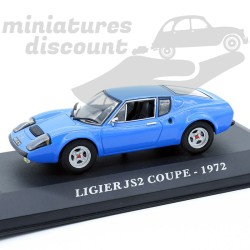 LIGIER JS2 COUPÉ 1972 (BLEU) - 1/43ème en boite