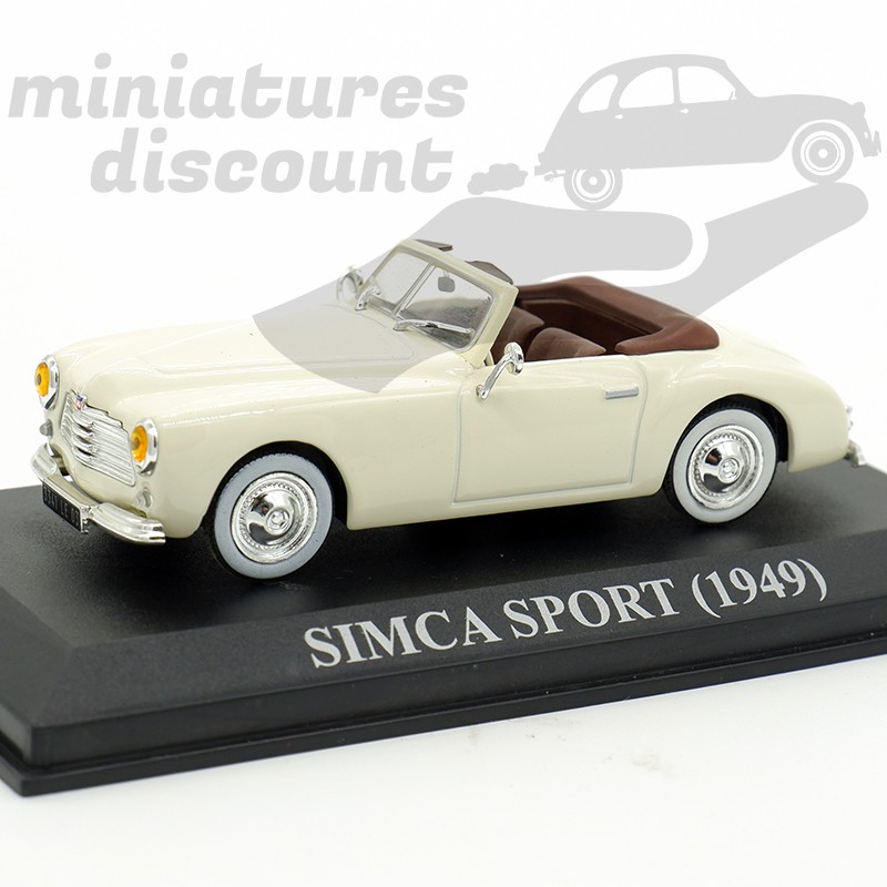 SIMCA SPORT 1949 (BLANC) - 1/43ème en boite