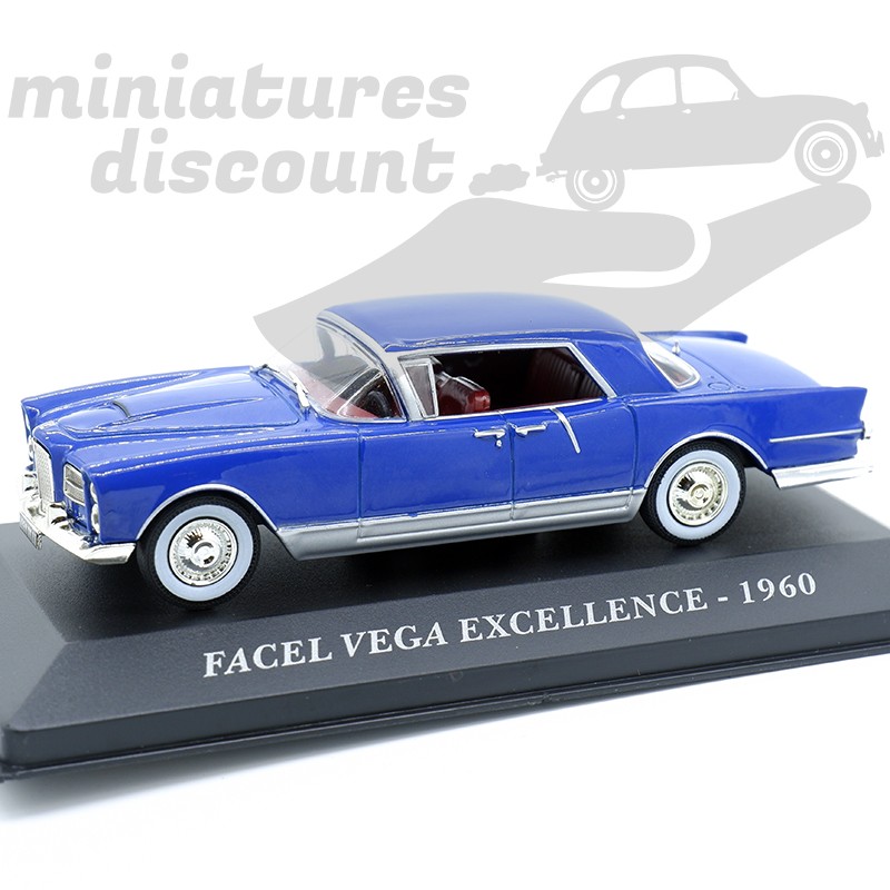 FACEL VEGA EXCELLENCE (BLEU) - 1/43ème en boite