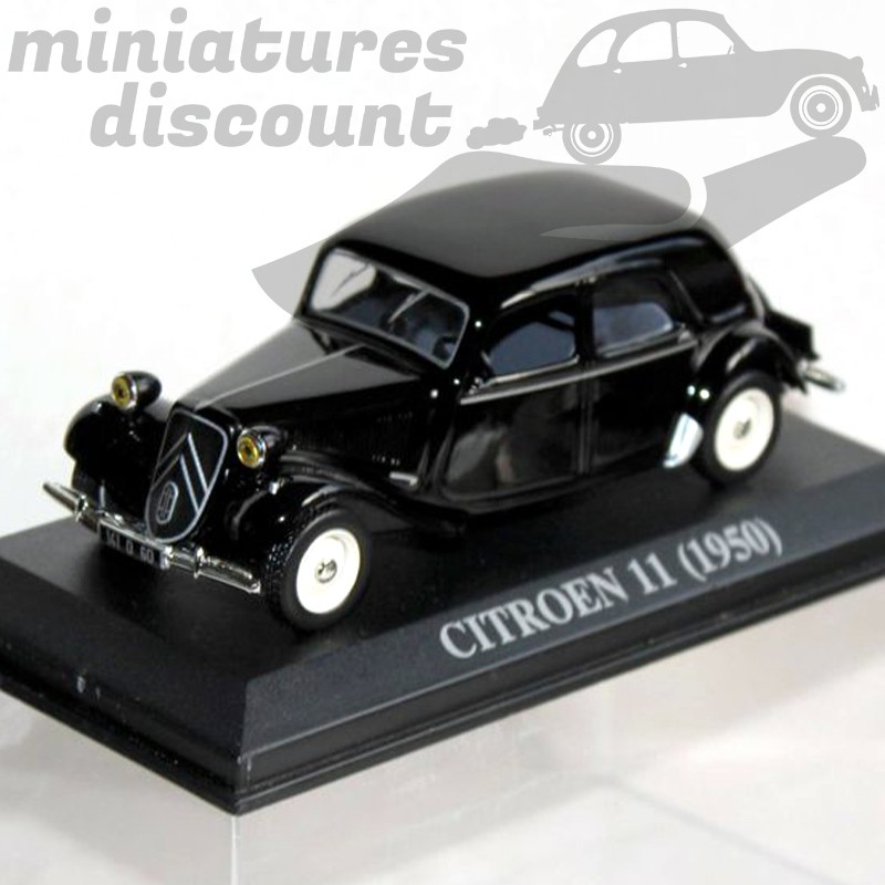 CITROËN TRACTION 11 (NOIR) - 1/43ème en boite