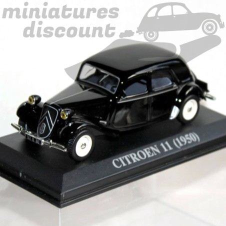 CITROËN TRACTION 11 (NOIR) - 1/43ème en boite