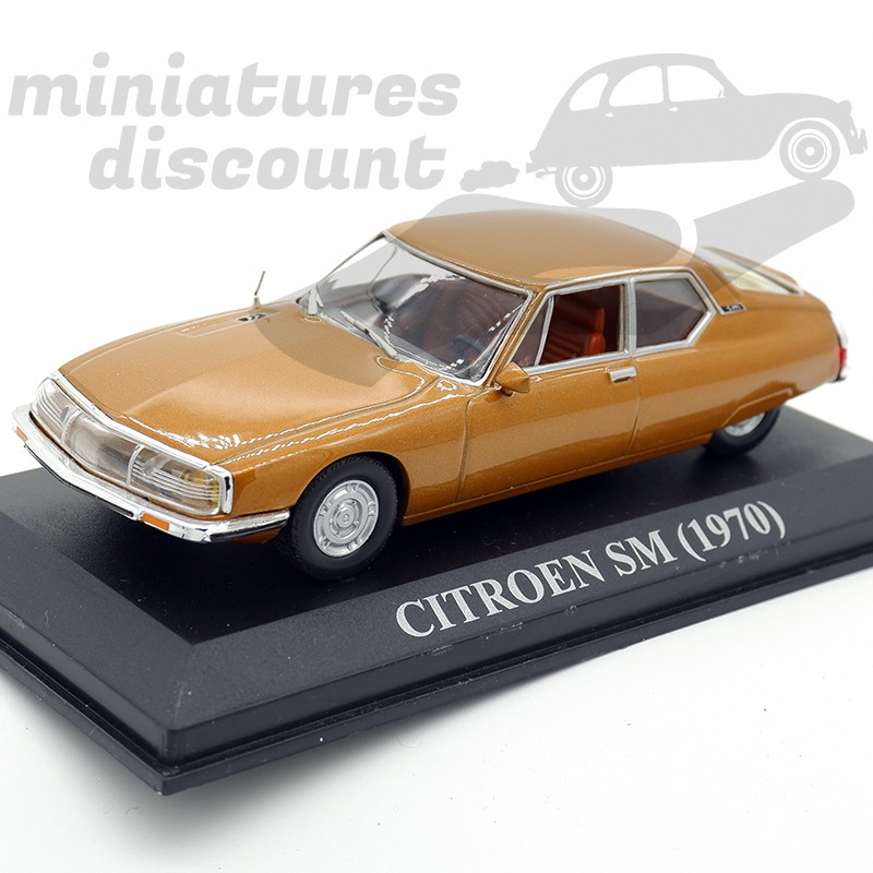 CITROEN SM (MARRON) - 1/43ème en boite