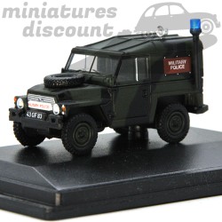 LAND ROVER 1/2 TON LIGHTWEIGHT MILITARY POLICE (VERT MILITAIRE) - OXFORD - 1/76ème en boite