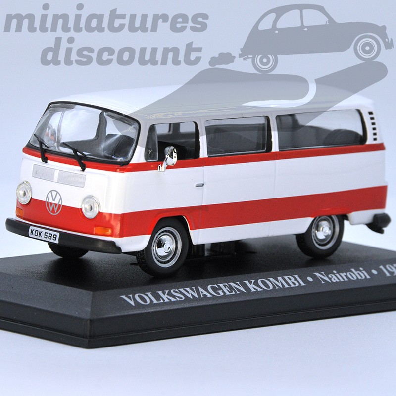 COMBI VOLKSWAGEN T2 TAXI "NAIROBI" (BLANC) - 1/43ème en boite