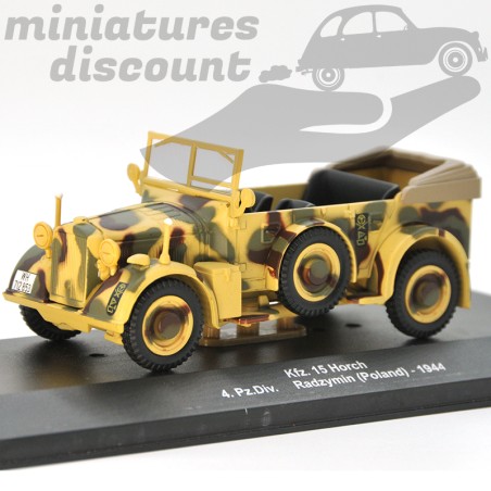 Kfz 15 Horch 4 Pz Div Radzymin Pologne 1944 - 1/43eme en boite