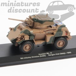 Humber MK IV 8th Infantry division India - Italie 1943 - 1/43eme en boite