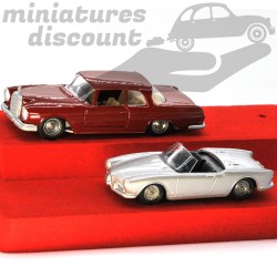 Coffret New Wave - Mercedes 220Se et Alfa Roméo Giulietta 1300 spider - VEREM - 1/43ème en boite