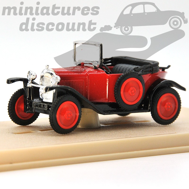 Citroen 5HP Roadster (rouge) - Eligor - 1/43ème en boite