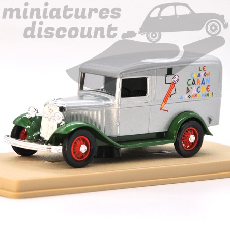 Ford V8 Fourgon "Caran d'Ache" (Gris) de 1934 - Eligor - 1/43ème en boite