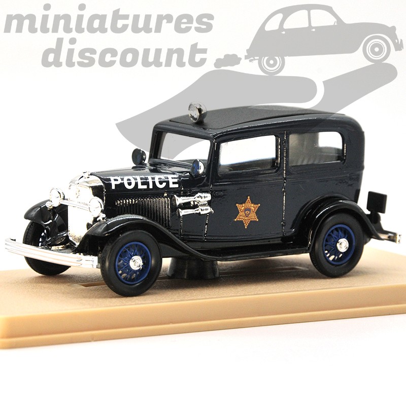 Ford V8 de 1932 "Tudor" Police USA - Eligor - 1/43ème en boite