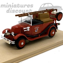 RENAULT NN TORPÉDO DE 1927 POMPIERS (ROUGE) - ELIGOR - 1/43ème en boite
