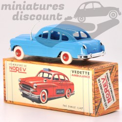 Ford Vedette Bleu, Norev Plastique (Repro) - 1/43ème en boite