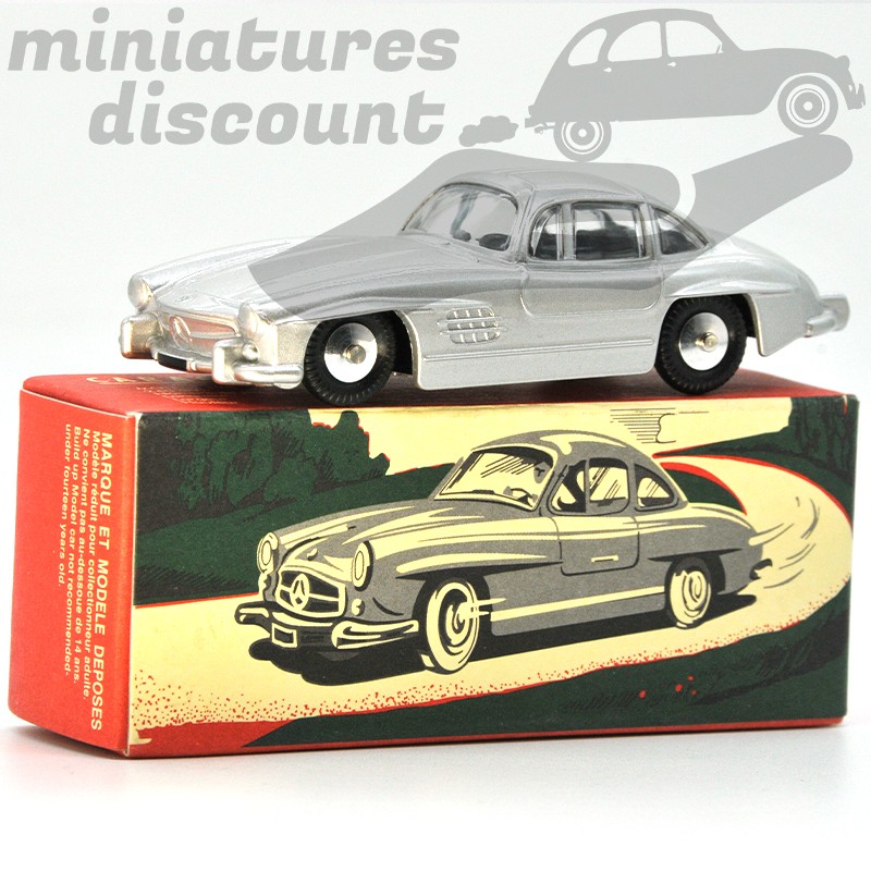 MERCEDES BENZ 300SL GRISE QUIRALU (GRIS CLAIR) - QUIRALU - 1/43ème en boite