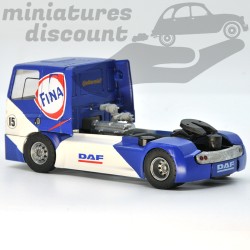 CAMION DAF "FINA" DE BACKER (BLEU) - DE BACKER - 1/50ème en boite