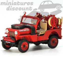 Hotchkiss CCFL - Jeep - Rouvray Sainte Croix - 1/43ème sous blister