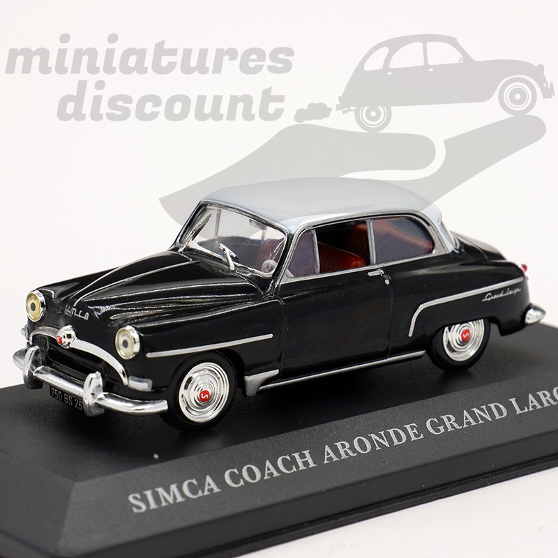 SIMCA COACH ARONDE GRAND LARGE (NOIR) - 1/43ème en boite