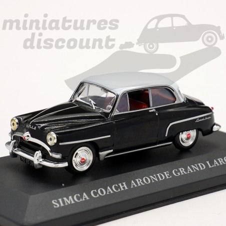 SIMCA COACH ARONDE GRAND LARGE (NOIR) - 1/43ème en boite