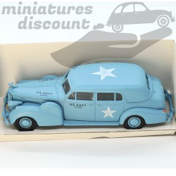 Cadillac V16 1938/1940 US - Navy (bleu) - Militaire - REXTOYS - 1/43ème en boite