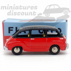 FIAT 600 MULTIPLA (ROUGE) - 1/43ème en boite
