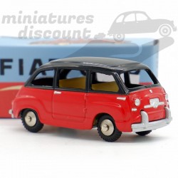 FIAT 600 MULTIPLA (ROUGE) - 1/43ème en boite