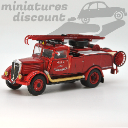 Camion Berliet VDAF "1er Secours" des Sapeurs Pompiers de Bourg en Bresse - 1/43ème sous blister