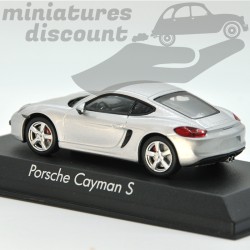Porsche Cayman S (Grise) - 1/43eme - Norev - en boite