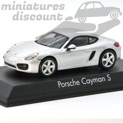 Porsche Cayman S (Grise) - 1/43eme - Norev - en boite