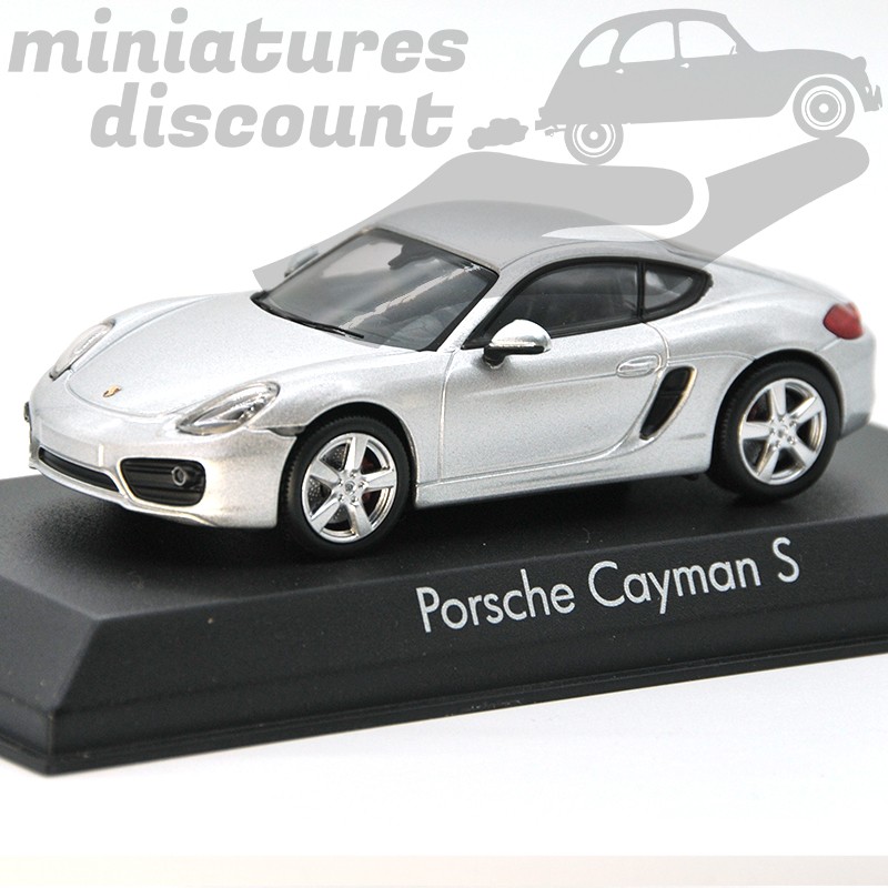 Porsche Cayman S (Grise) - 1/43eme - Norev - en boite