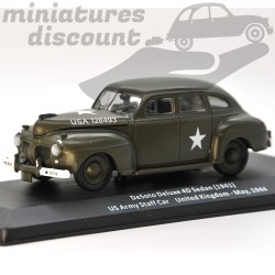 DESOTO DELUXE 4D SEDAN DE 1941 MILITAIRE US ARMY MAI 1944 (VERT) - 1/43ème en boite