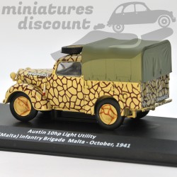 Austin 10HP Light Utility Car -1St Malte Infanterie Brigade - Octobre 1941 - 1/43ème en boite