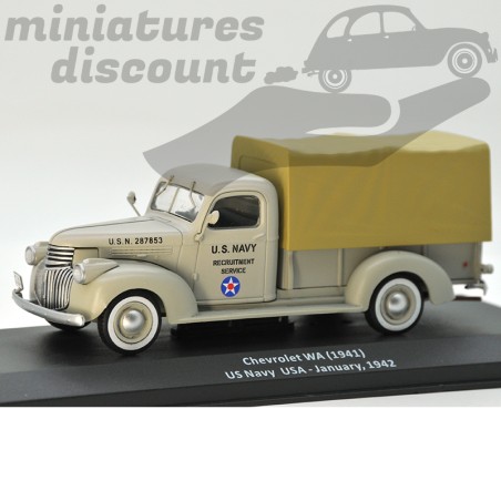 CHEVROLET WA US NAVY (VERT MILITAIRE) - 1/43ème en boite