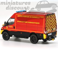IVECO Daily Marins Pompiers de Marseille - VPL - Intervention Subaquatiques  - 1/43ème sous blister