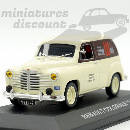 RENAULT COLORALE "LU" (BLANC) - 1/43ème en boite