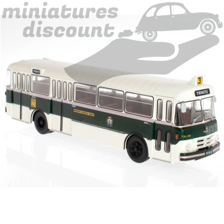 BUS BERLIET PLR 10 AUTOBUS "TRINITE" (BEIGE ET VERT) - 1/43ème sous blister