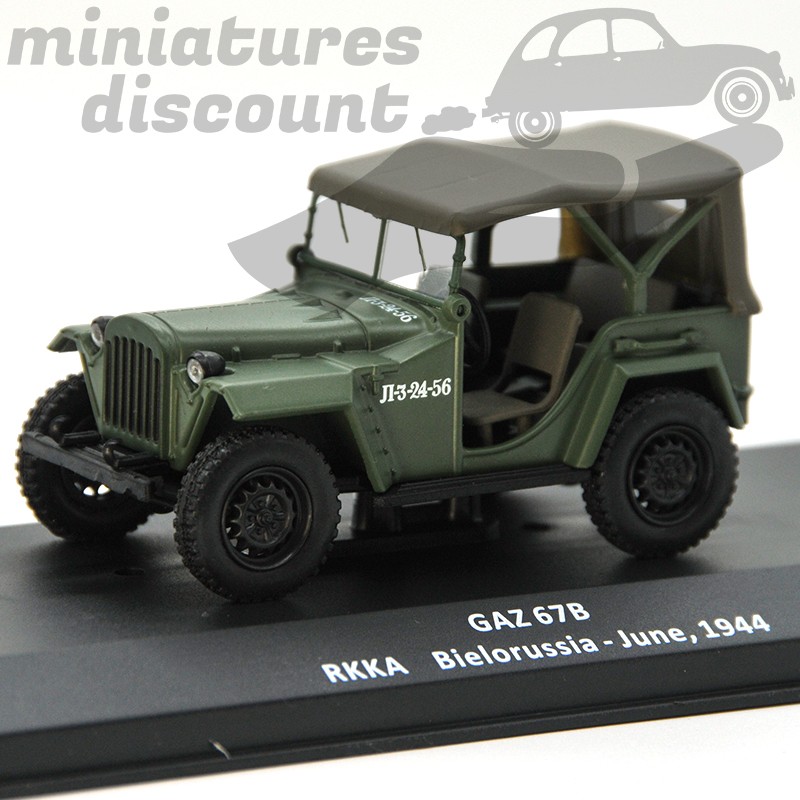 GAZ 67B RKKA Bielorussia Juin 1944 - 1/43eme en boite