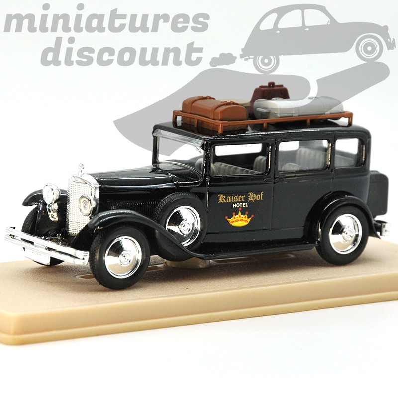 MERCEDES BENZ KAISER HOTEL TRANSPORT DE BAGAGES (NOIR) - ELIGOR - 1/43ème en boite