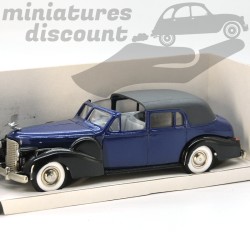 Cadillac V16 Coupé de ville, "Ouvert" de 1938/1940 (Bleu) - REXTOYS - 1/43ème en boite