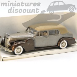 CADILLAC V16 COUPÉ DE VILLE, "FERMÉ" (MARRON) - REXTOYS - 1/43ème en boite