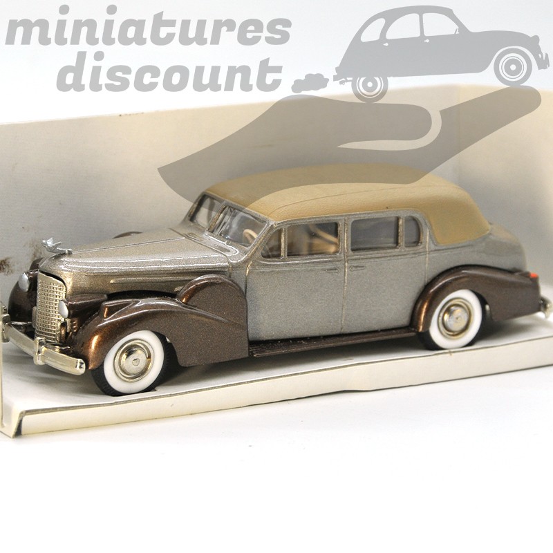 CADILLAC V16 COUPÉ DE VILLE, "FERMÉ" (MARRON) - REXTOYS - 1/43ème en boite