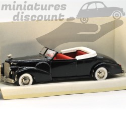 Cadillac V16 1938/1940 Coupé Cabriolet noir - REXTOYS - 1/43ème en boite