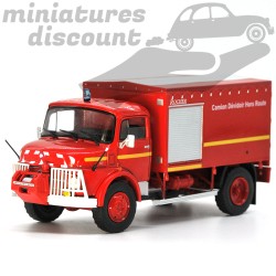 Camion de Pompiers, Mercedes LAF 911 Dévidoir Hors Route - 1/43ème sous blister