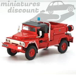 MINIATURE ACMAT TPK 420 FFM CITERNE FEUX DE FORÊTS 1985 POMPIERS SDIS 13 (ROUGE) - 1/43ème sous blister