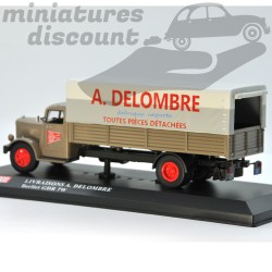 Miniature camion Berliet GDR 7W bâché livraison A Delombre 1/43 en blister