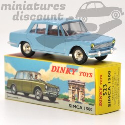 MINIATURE SIMCA 1500 BLEU DINKY TOYS REPRO AVEC BOÎTE (BLEU) - DINKY TOYS - 1/43ème en boite